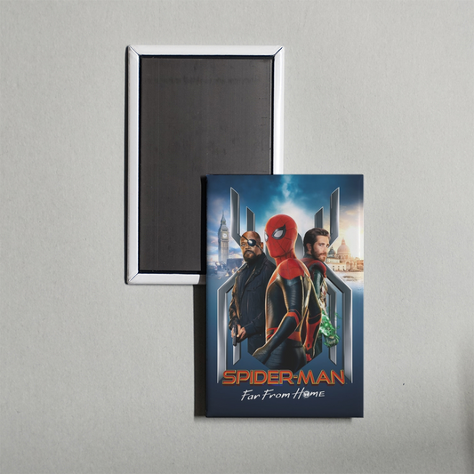 Spideran Far From Home Mini Movie Fridge Magnet