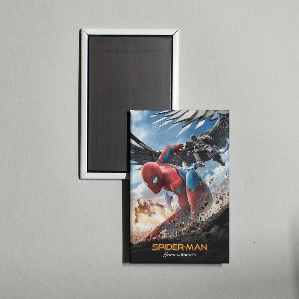 Spideran Homecoming Mini Movie Fridge Magnet