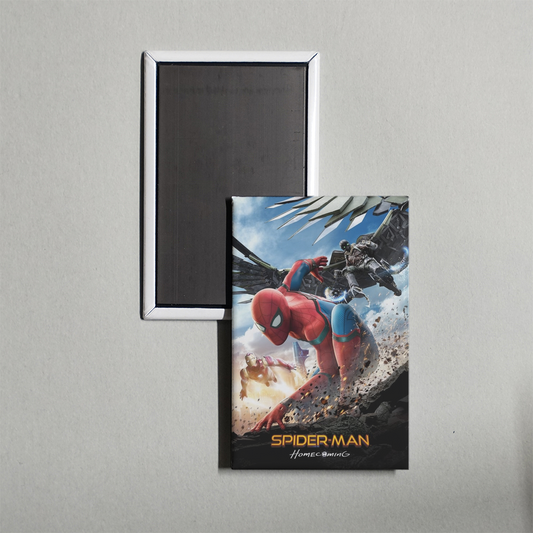Spideran Homecoming Mini Movie Fridge Magnet