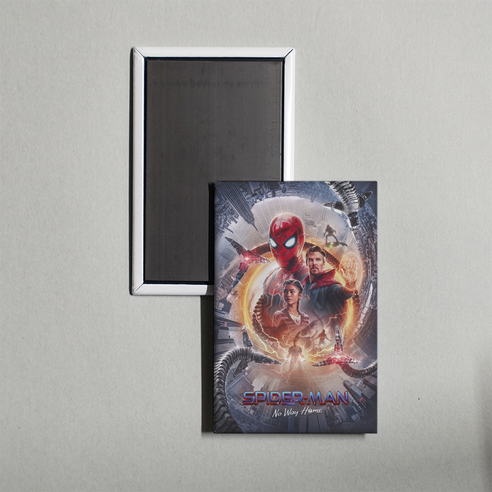 Spideran No Way Home Mini Movie Fridge Magnet
