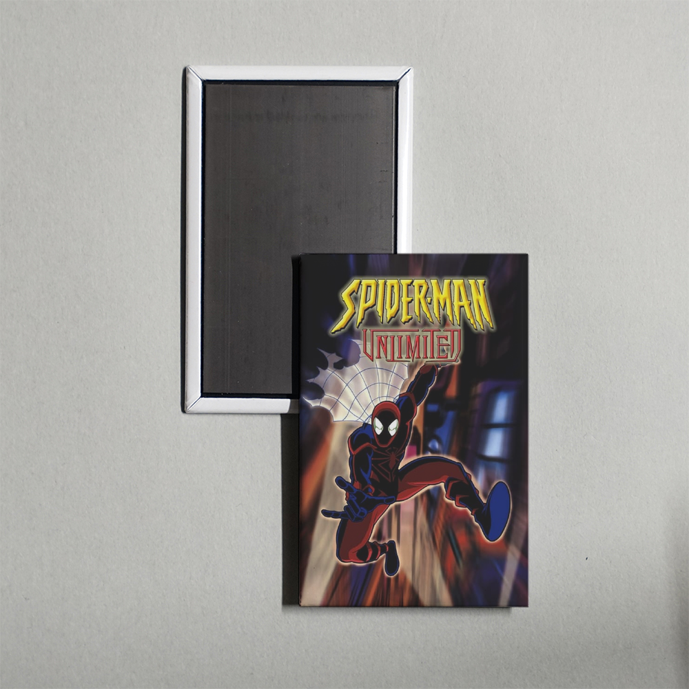 Spideran Unlimited TV Show Fridge Magnet