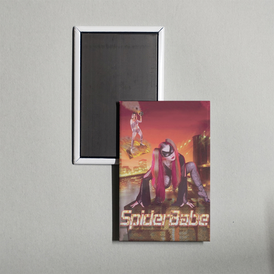 Spiderbabe Mini Movie Fridge Magnet