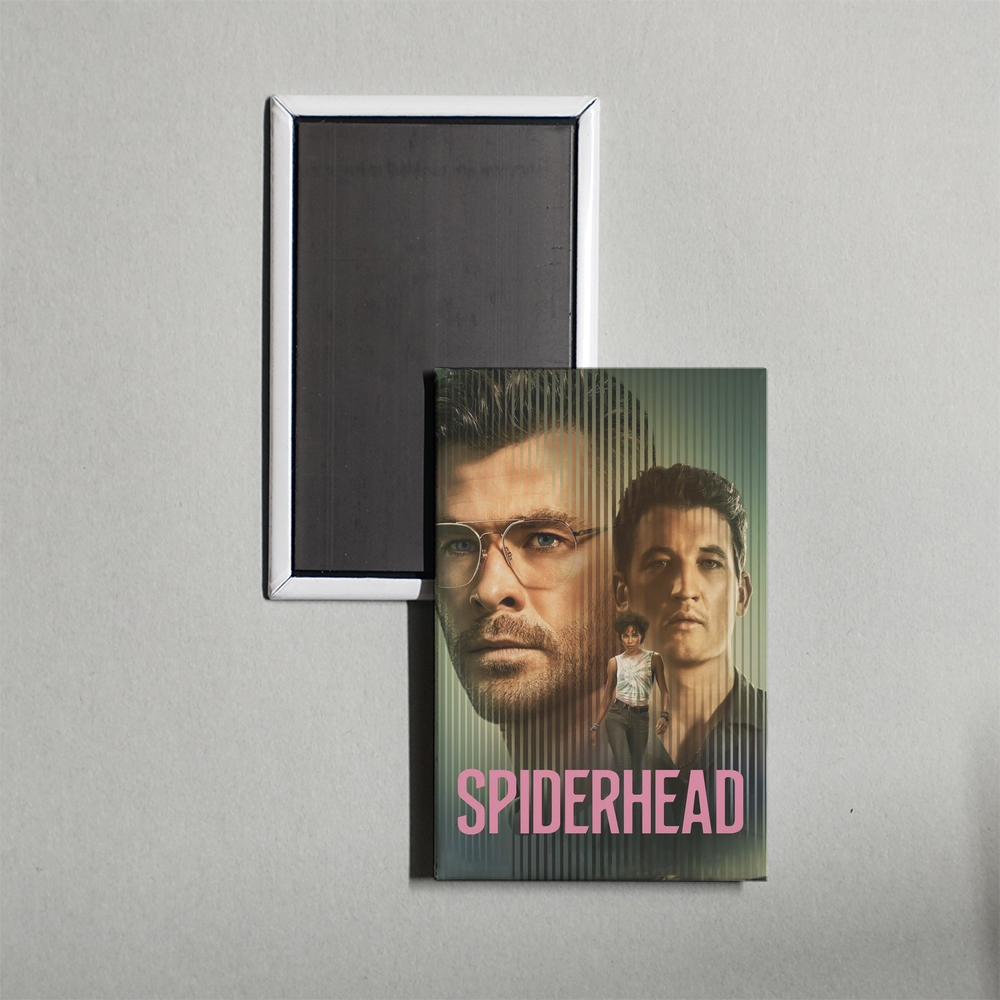 Spiderhead Mini Movie Fridge Magnet