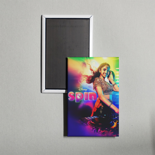 Spin Mini Movie Fridge Magnet