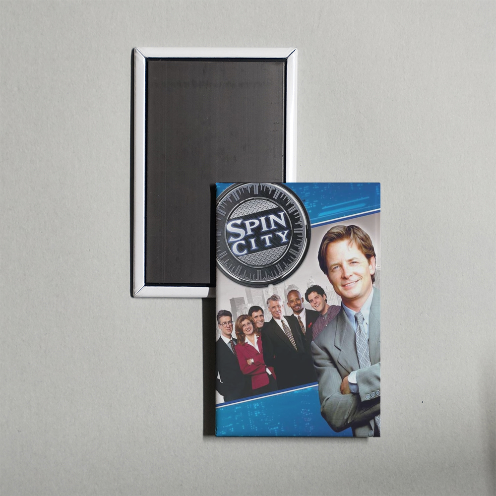 Spin City TV Show Fridge Magnet