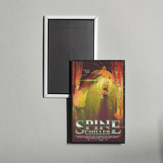 Spine Chiller Mini Movie Fridge Magnet