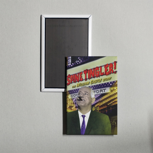 Spine Tingler! The William Castle Story Mini Movie Fridge Magnet