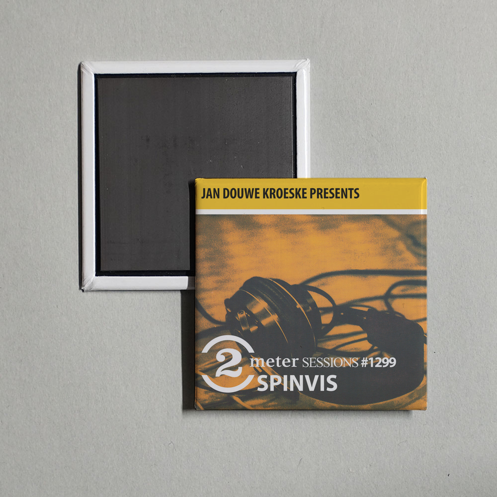 Spinvis - Jan Douwe Kroeske presents 2 Meter Sessions #1299 - Spinvis Album Cover Fridge Magnet