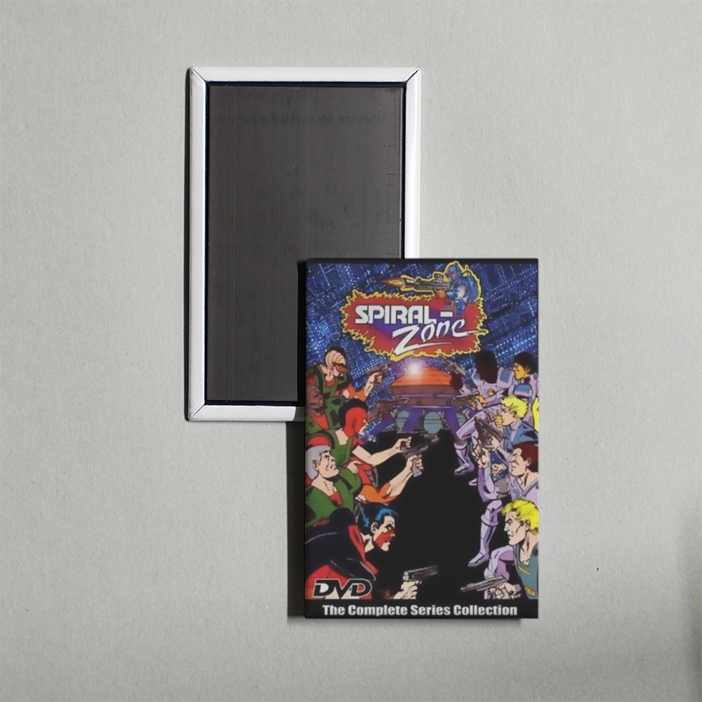Spiral Zone TV Show Fridge Magnet