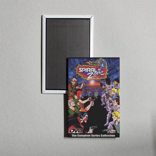 Spiral Zone TV Show Fridge Magnet