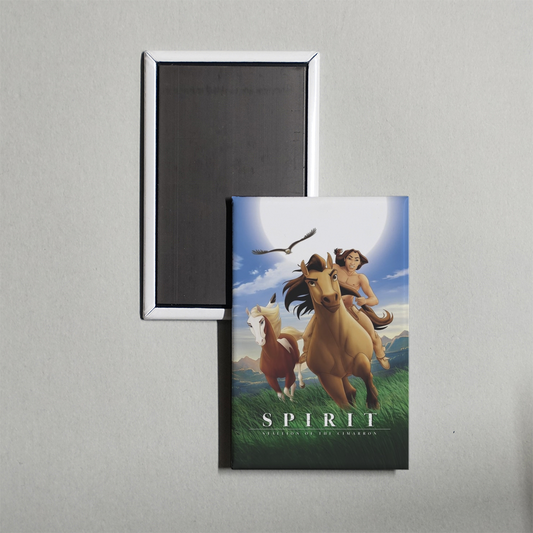 Spirit Stallion of the Cimarron Mini Movie Fridge Magnet
