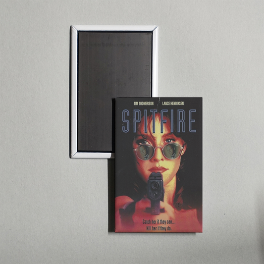 Spitfire Mini Movie Fridge Magnet