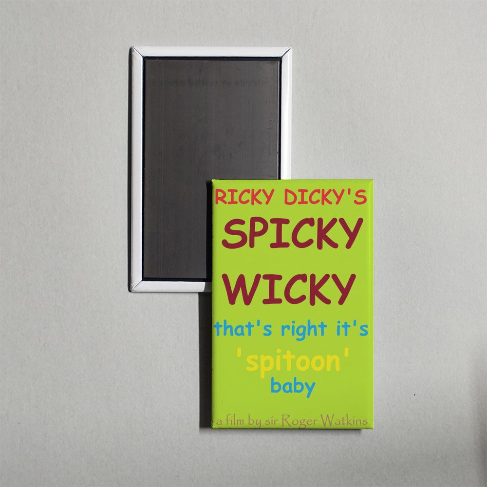 Spittoon Mini Movie Fridge Magnet