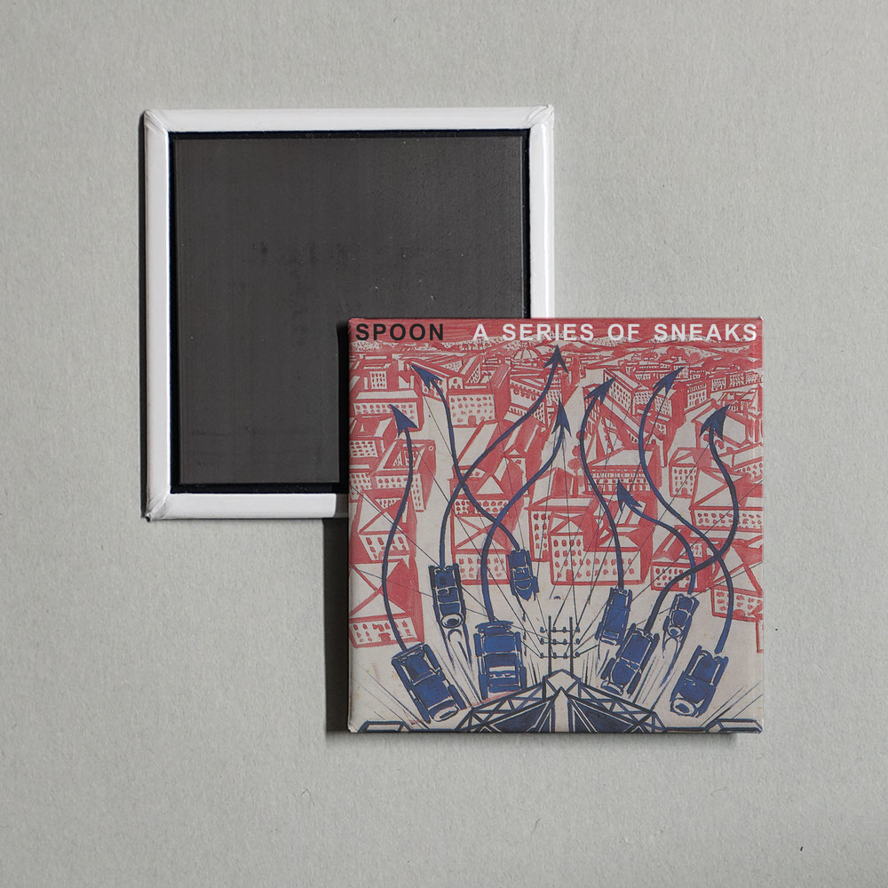 Spoon - A Series of Sneaks Album Cover Fridge Magnet