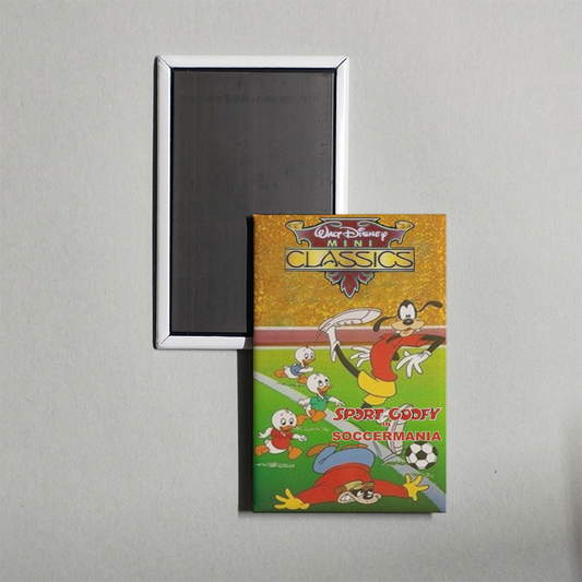Sport Goofy in Soccermania Mini Movie Fridge Magnet