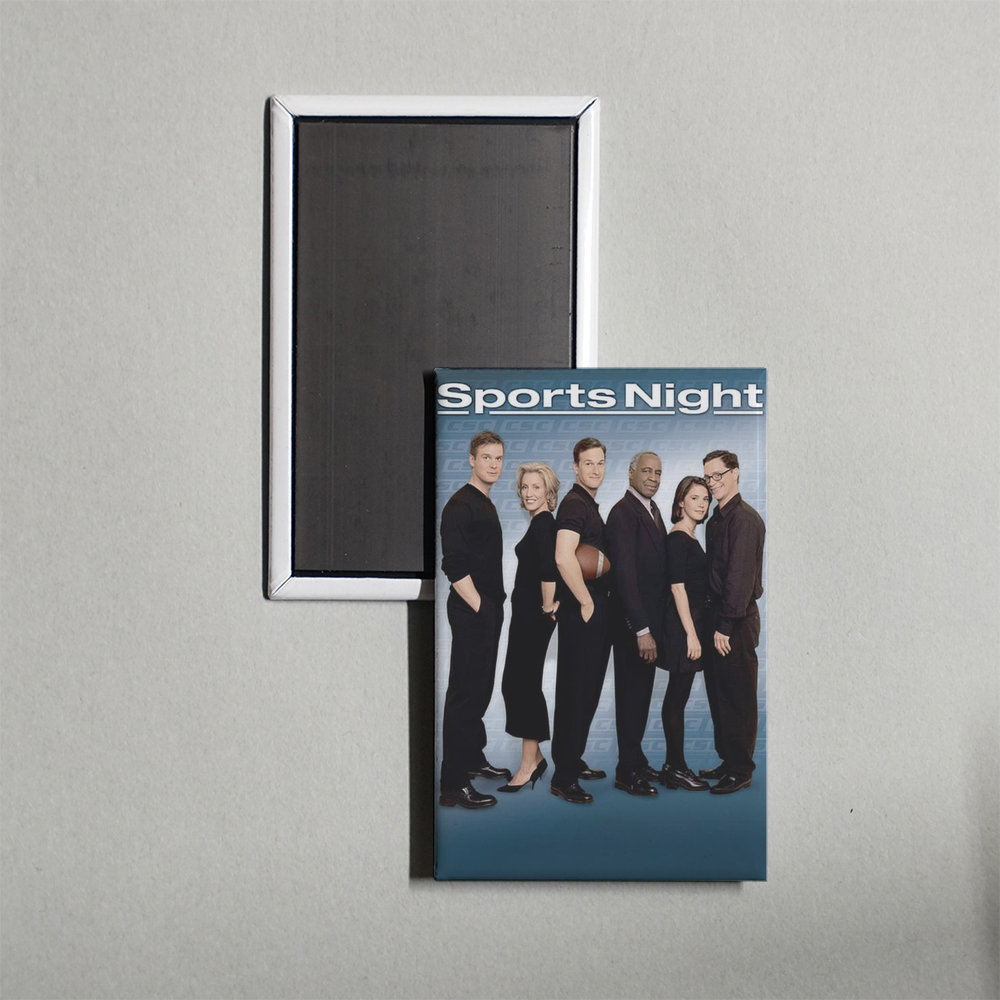 Sports Night TV Show Fridge Magnet