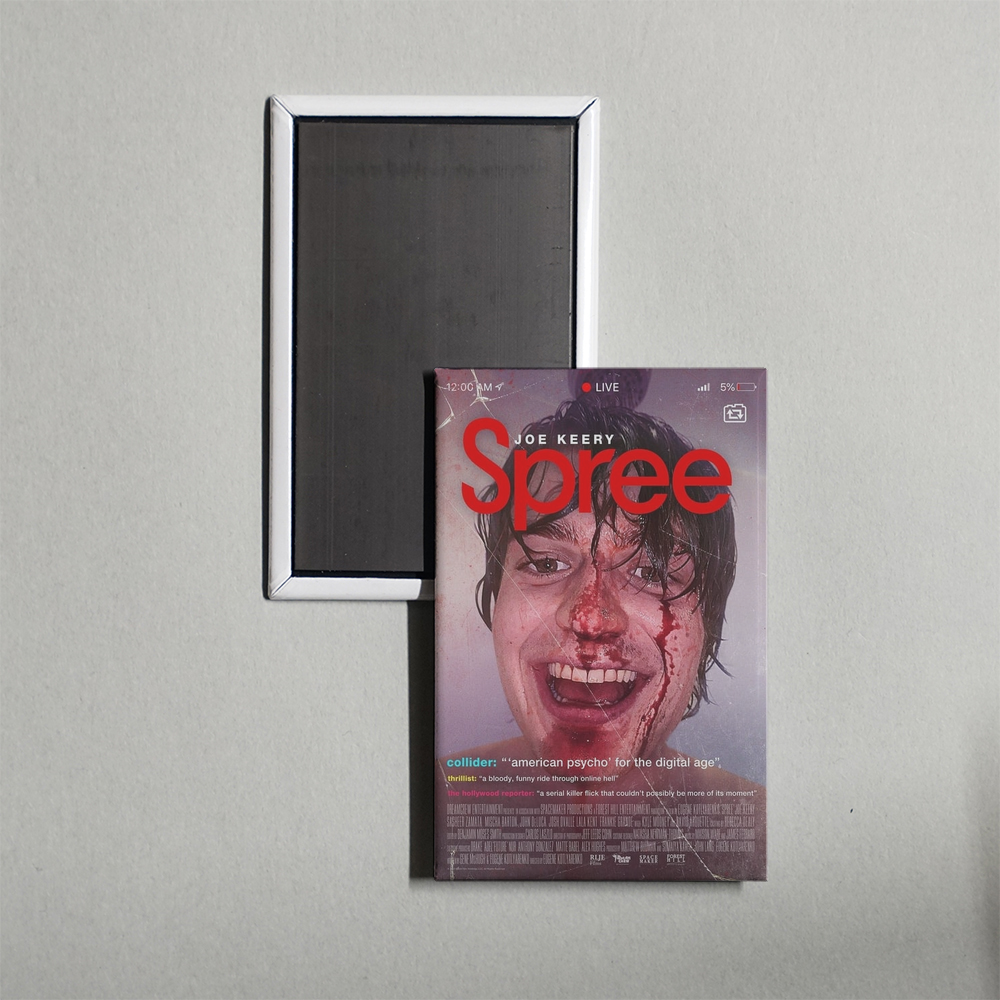 Spree Mini Movie Fridge Magnet