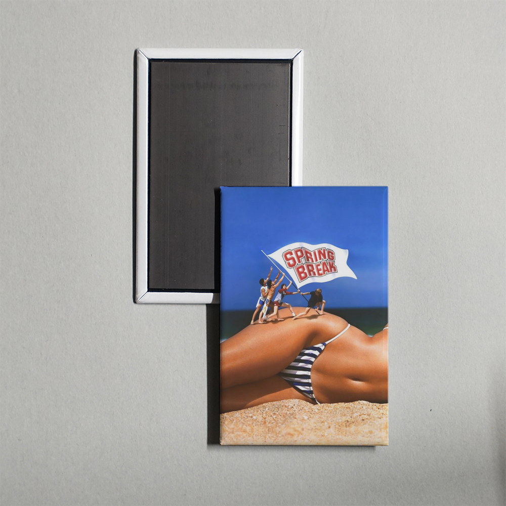 Spring Break Mini Movie Fridge Magnet