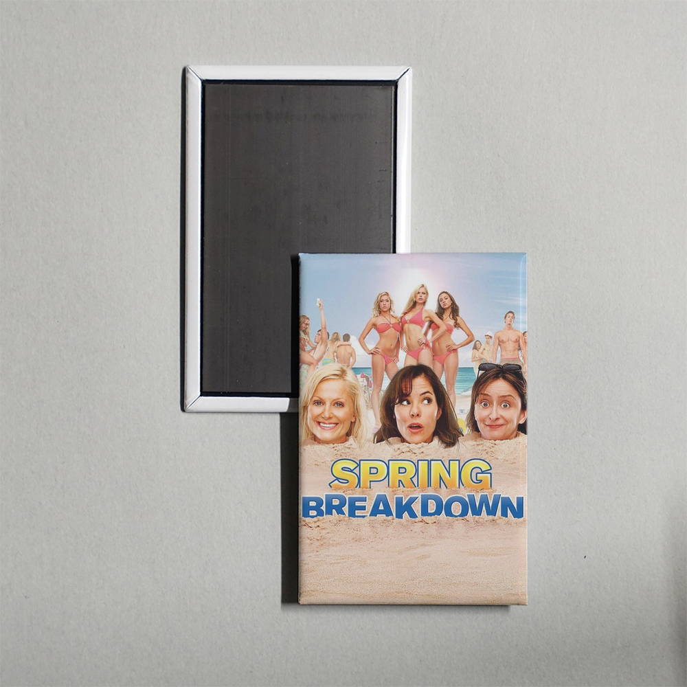 Spring Breakdown Mini Movie Fridge Magnet