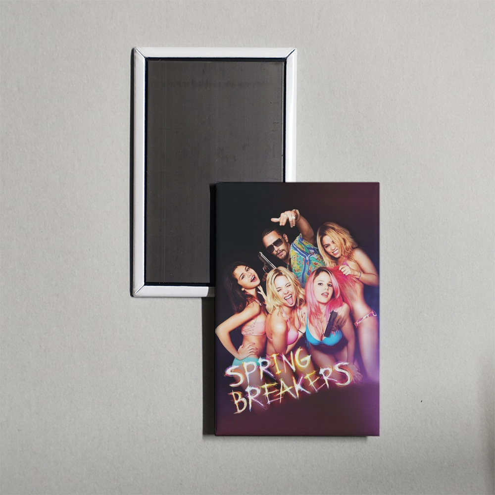 Spring Breakers Mini Movie Fridge Magnet