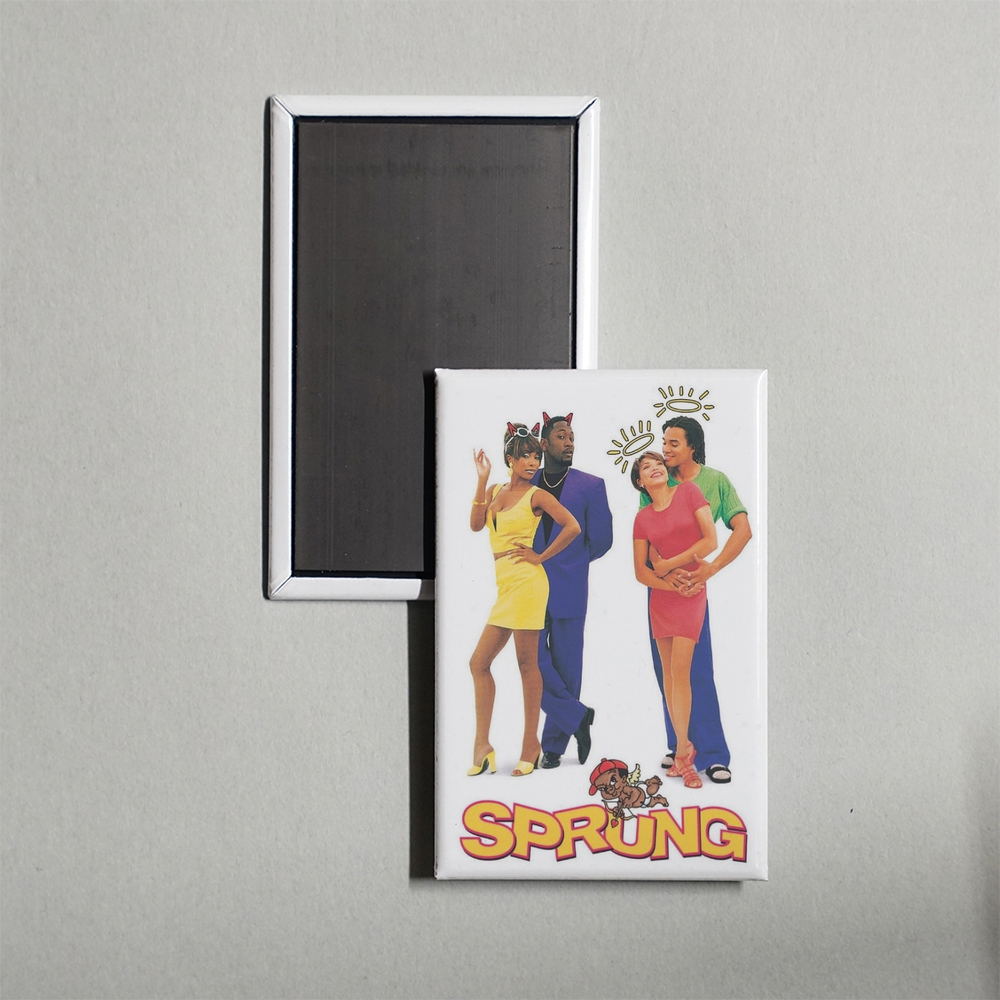 Sprung Mini Movie Fridge Magnet