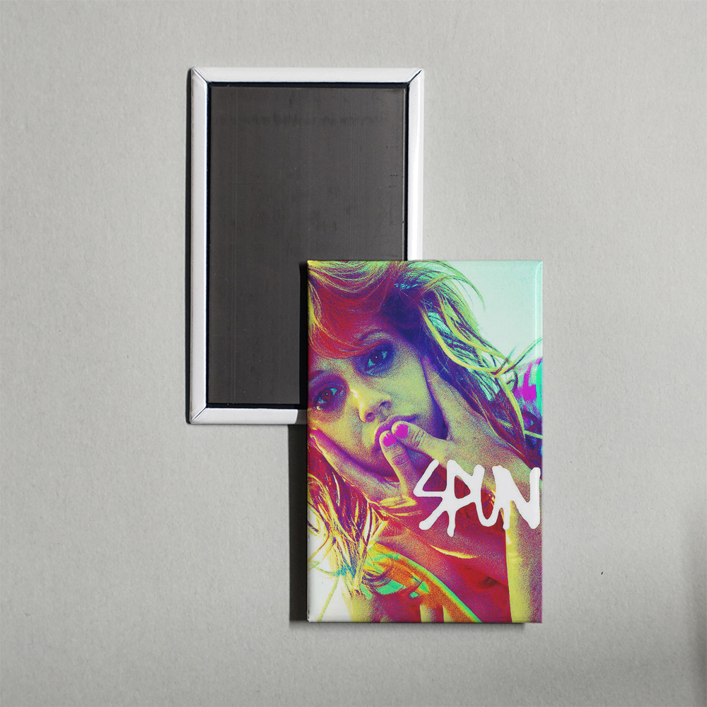 Spun Mini Movie Fridge Magnet