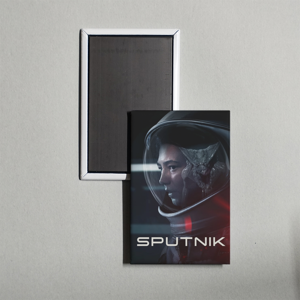 Sputnik Mini Movie Fridge Magnet