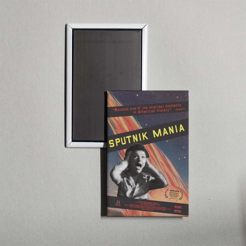 Sputnik Mania Mini Movie Fridge Magnet