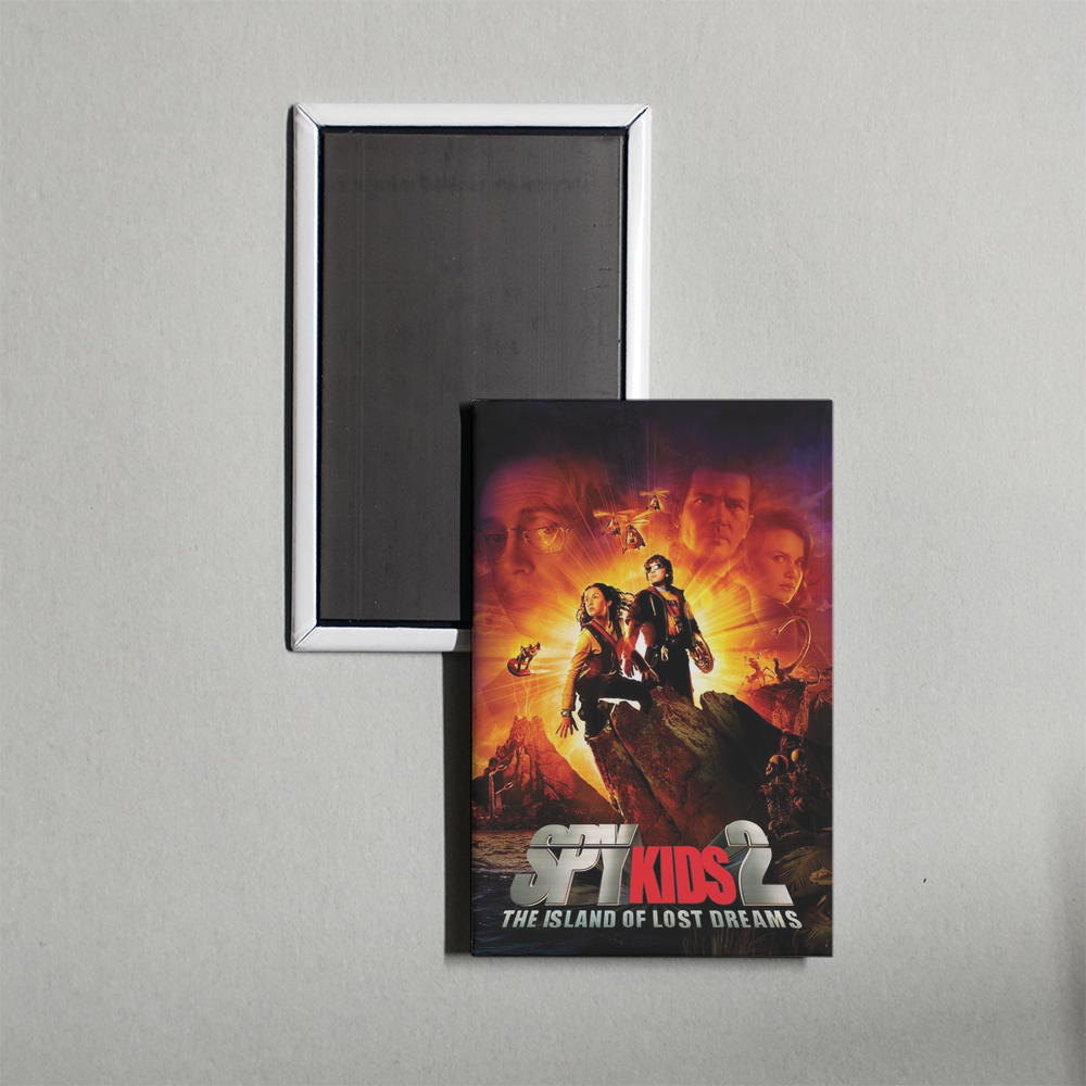 Spy Kids 2 The Island of Lost Dreams Mini Movie Fridge Magnet