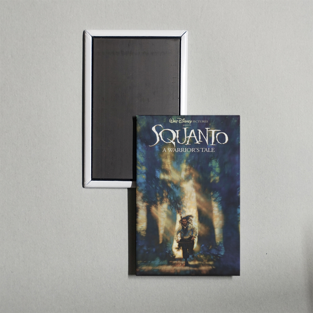 Squanto A Warrior's Tale Mini Movie Fridge Magnet