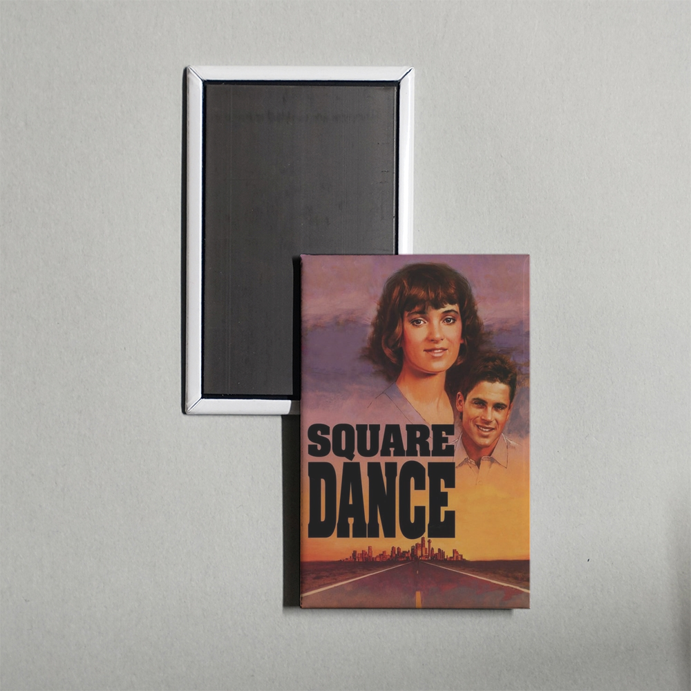 Square Dance Mini Movie Fridge Magnet