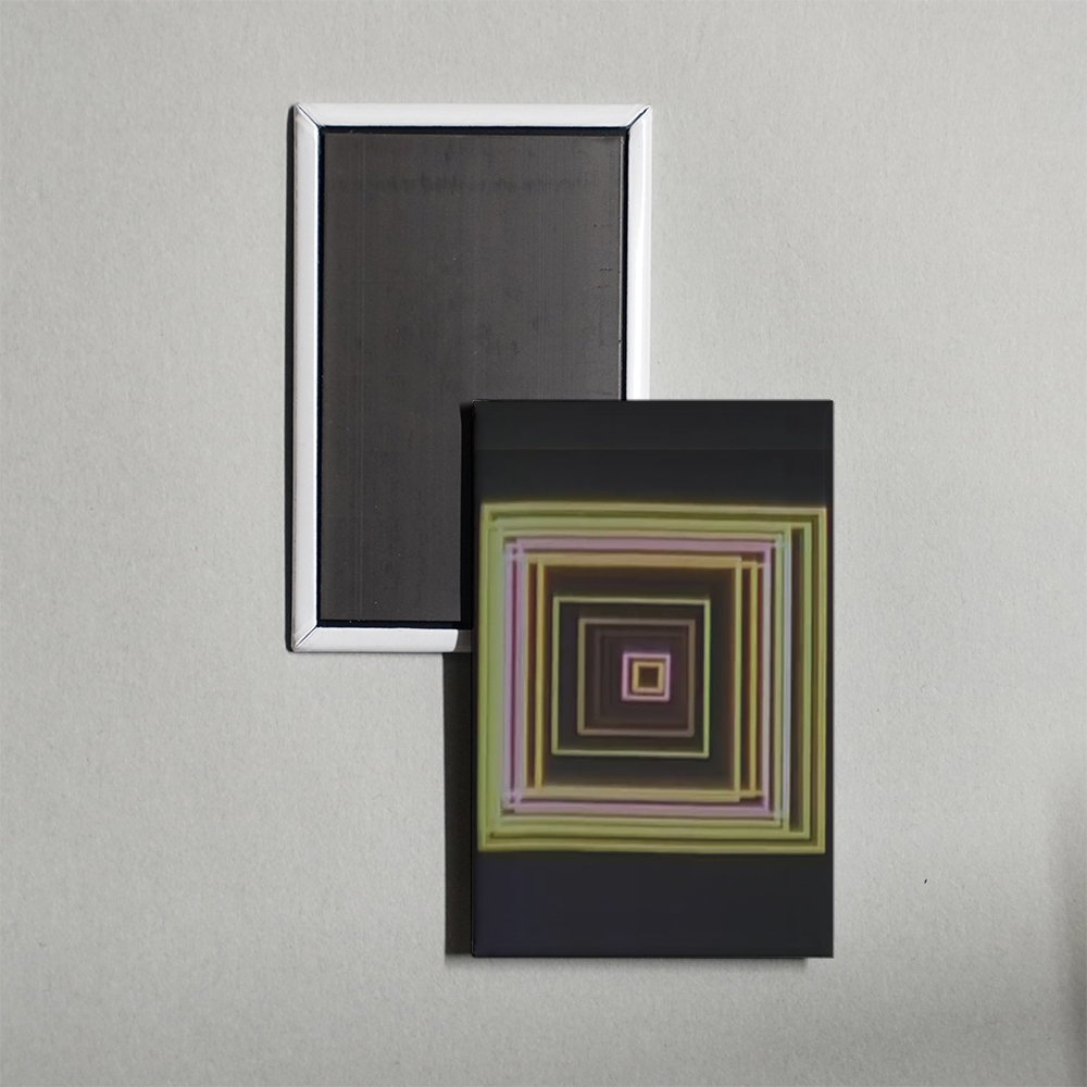 Squares Mini Movie Fridge Magnet