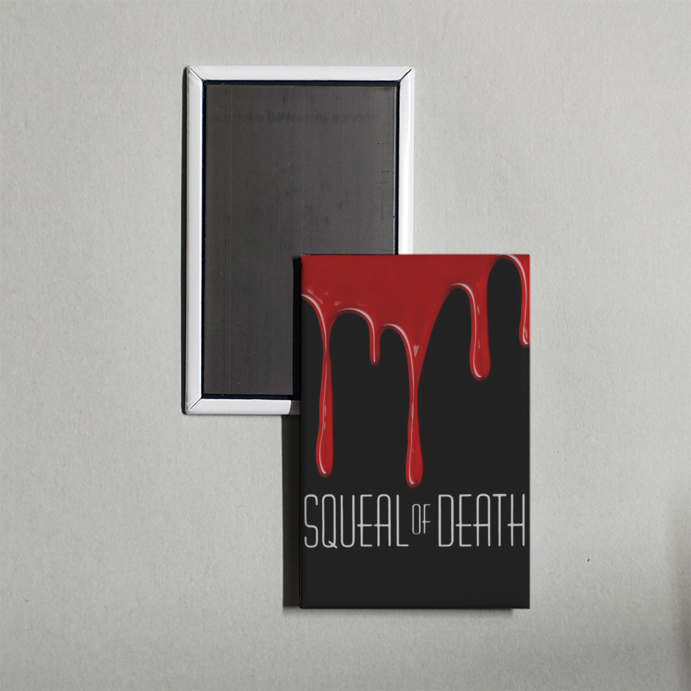 Squeal of Death Mini Movie Fridge Magnet