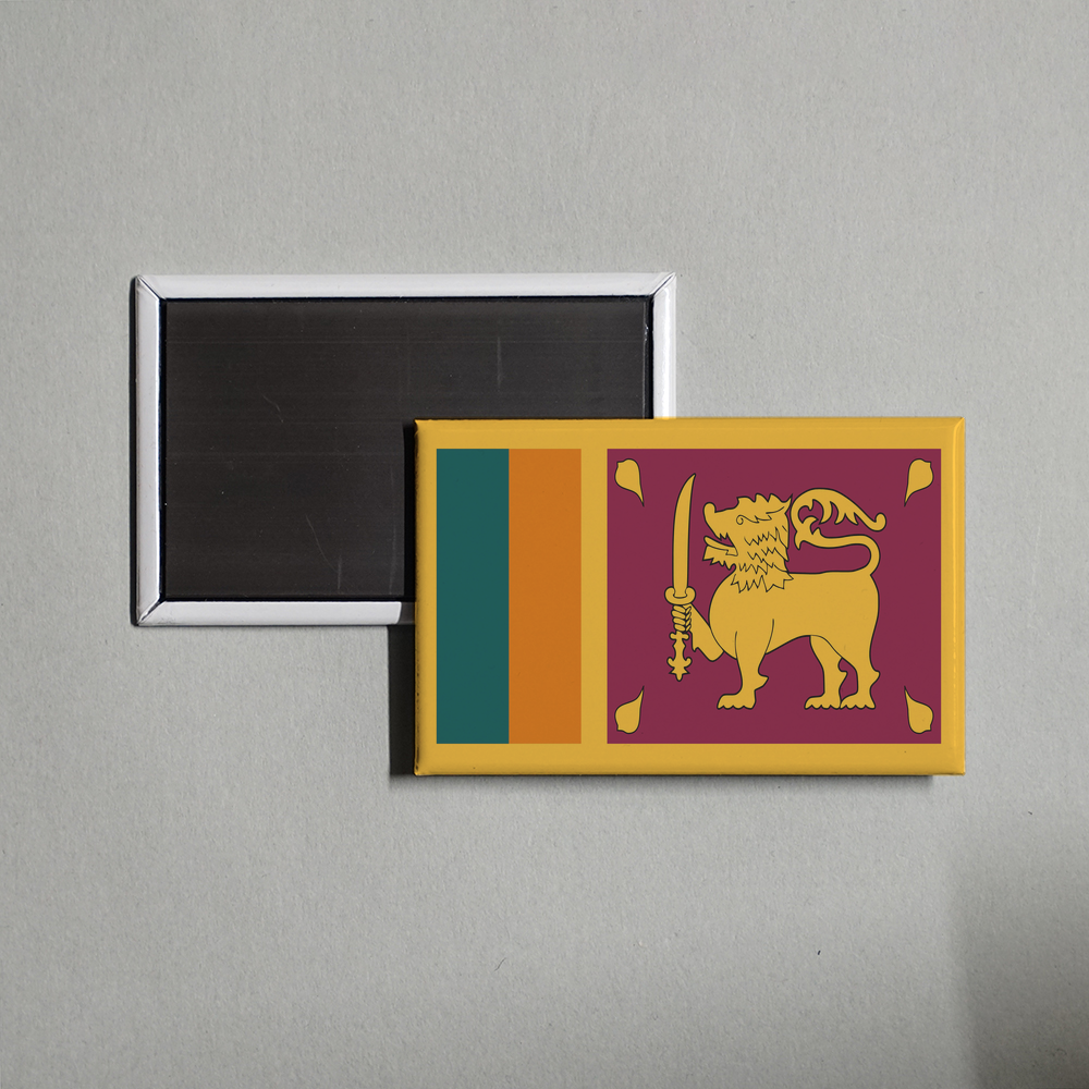 Sri Lanka Flag Fridge Magnet