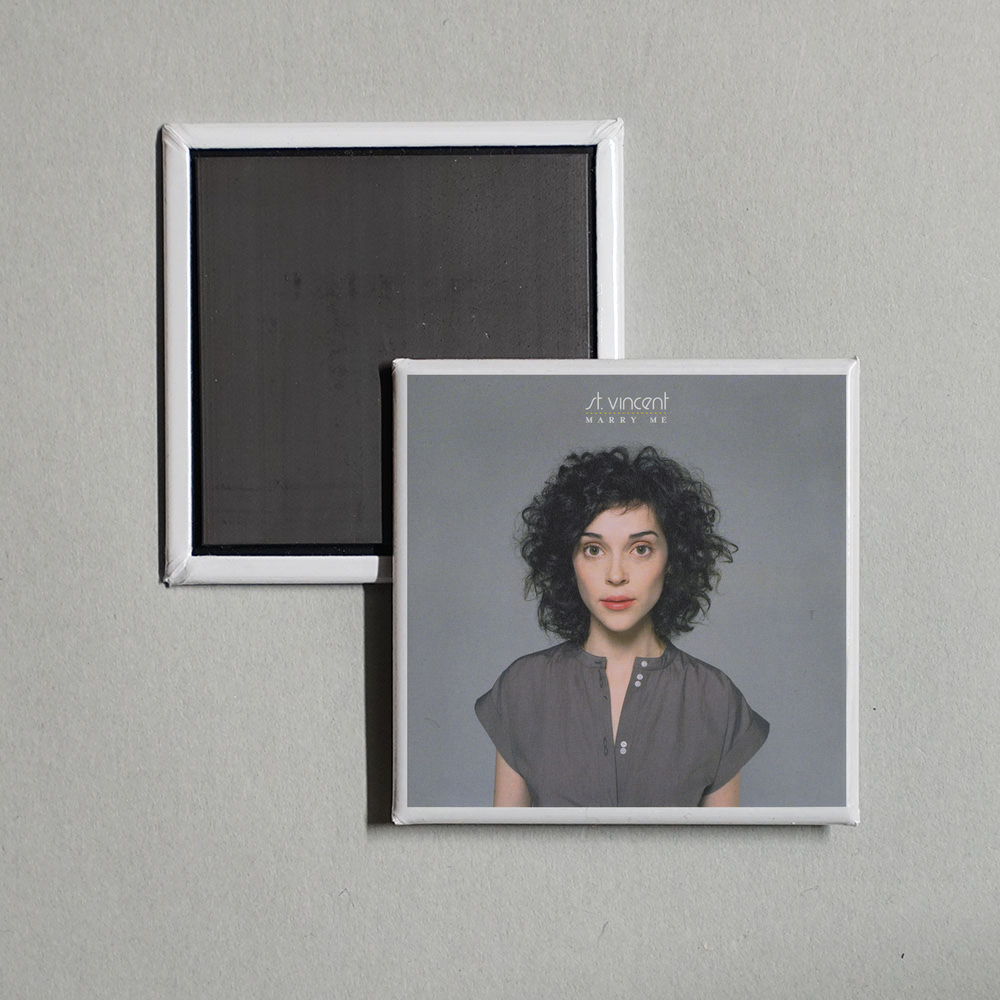 St. Vincent - Marry Me Album Cover Fridge Magnet