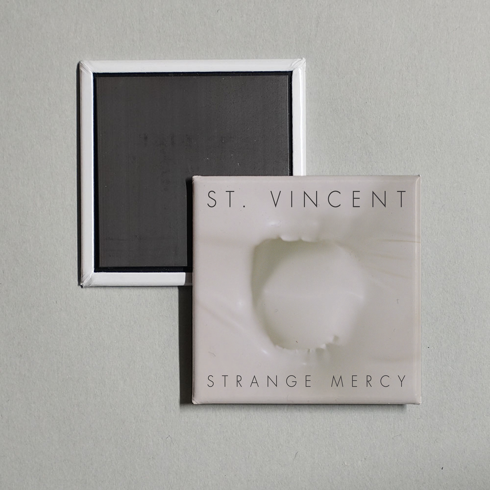 St. Vincent - Strange Mercy Album Cover Fridge Magnet