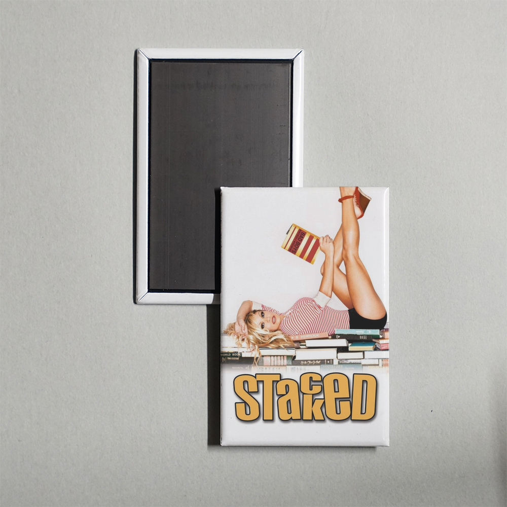 Stacked TV Show Fridge Magnet