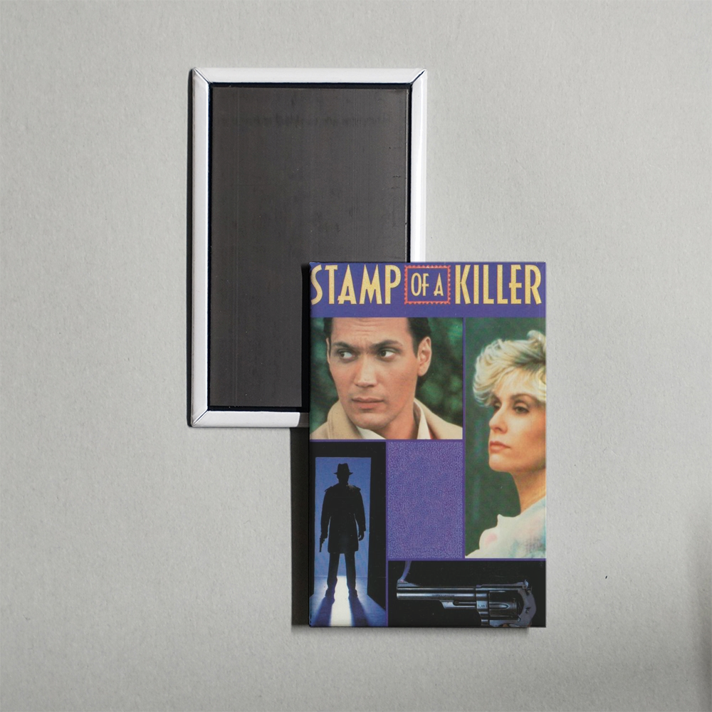 Stamp of a Killer Mini Movie Fridge Magnet