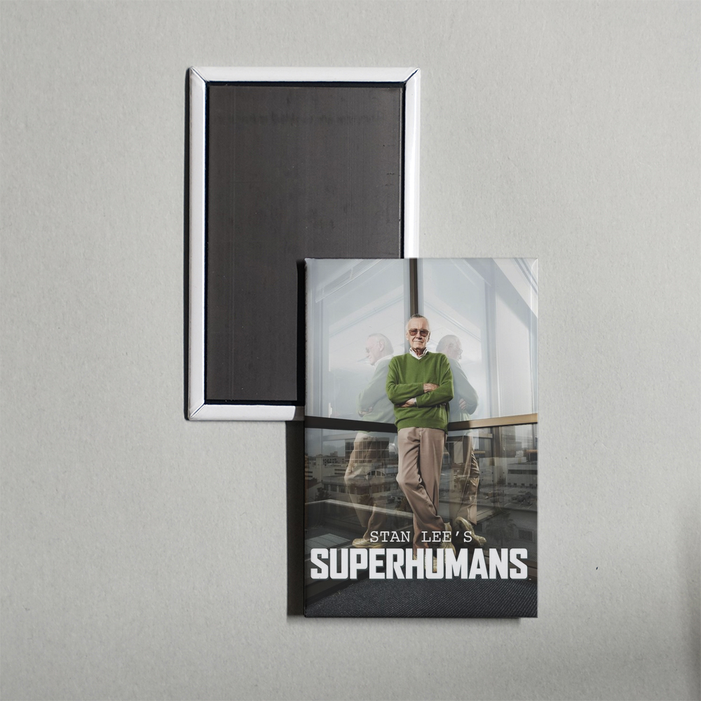 Stan Lee's Superhumans TV Show Fridge Magnet