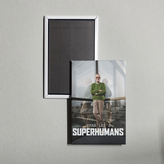 Stan Lee's Superhumans TV Show Fridge Magnet
