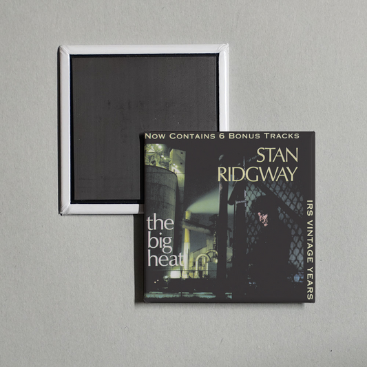 Stan Ridgway - The Big Heat Album Cover Fridge Magnet