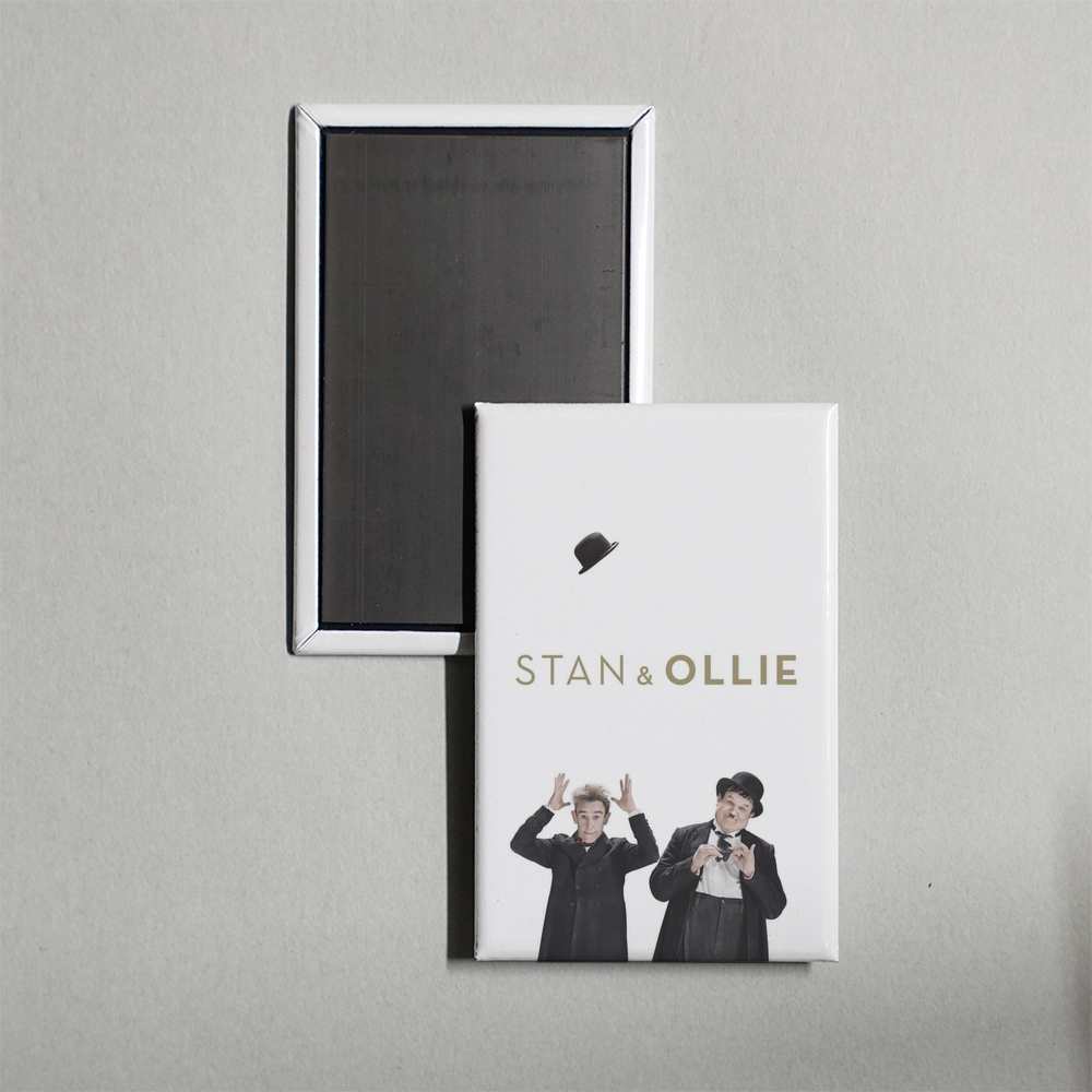 Stan & Ollie Mini Movie Fridge Magnet