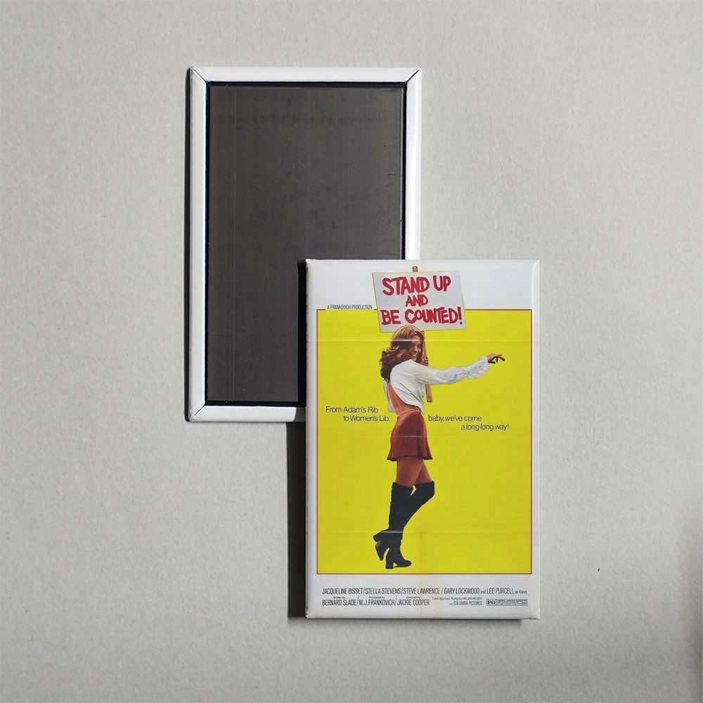Stand Up and Be Counted Mini Movie Fridge Magnet