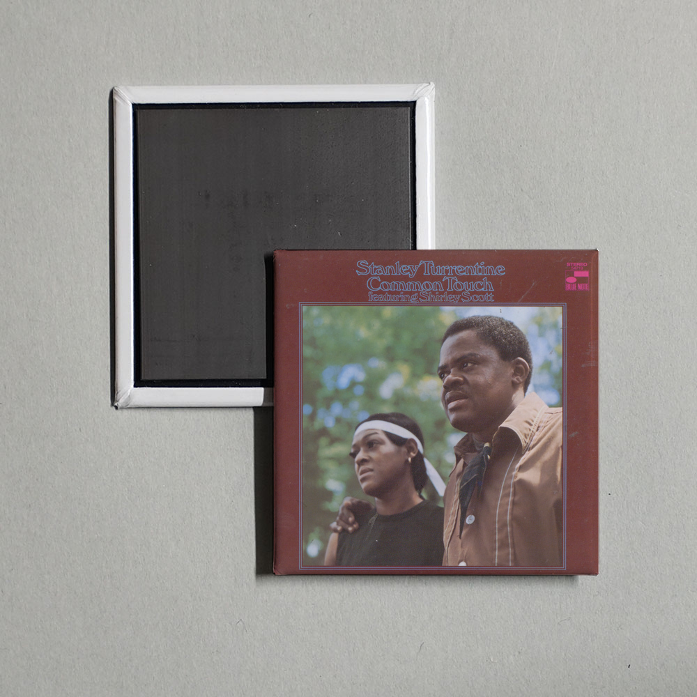 Stanley Turrentine - Common Touch Album Cover Fridge Magnet
