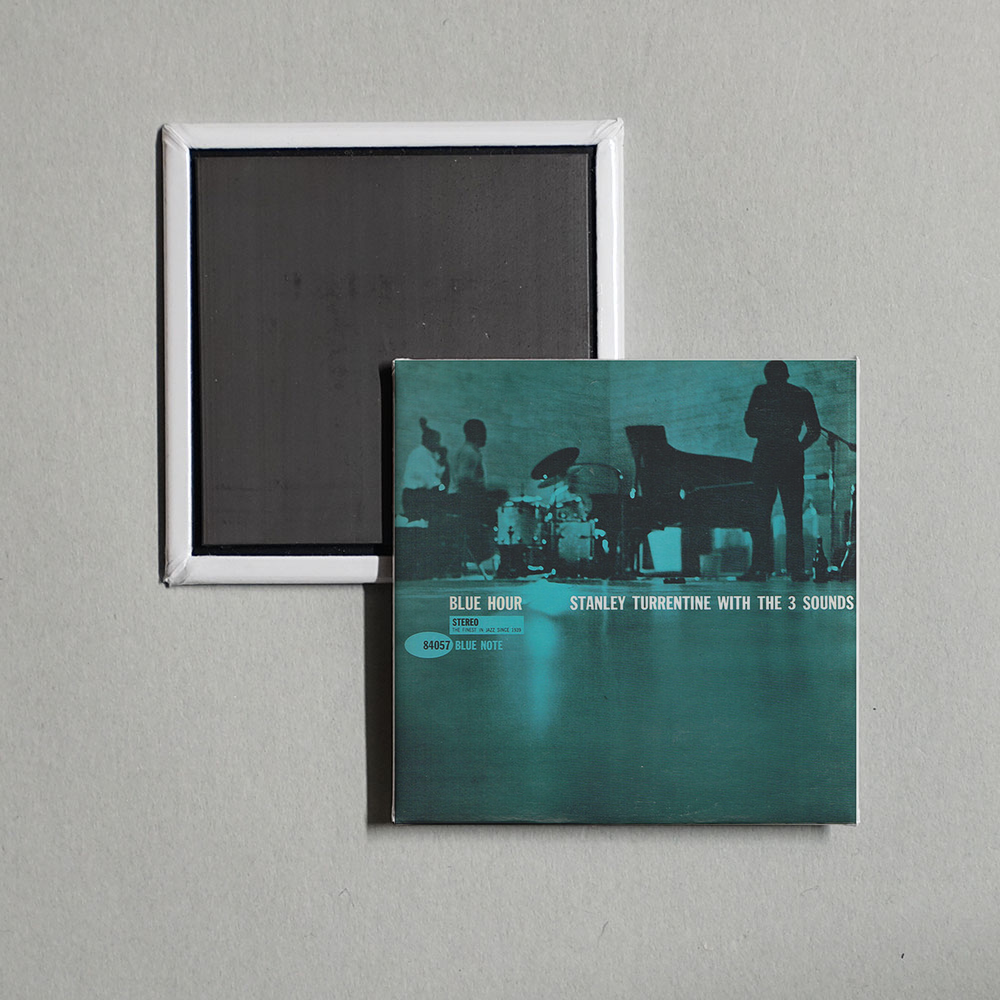 Stanley Turrentine & The Three Sounds - Blue Hour Album Cover Fridge Magnet