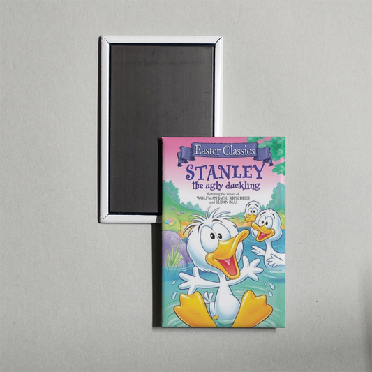 Stanley, the Ugly Duckling Mini Movie Fridge Magnet