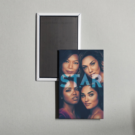 Star TV Show Fridge Magnet