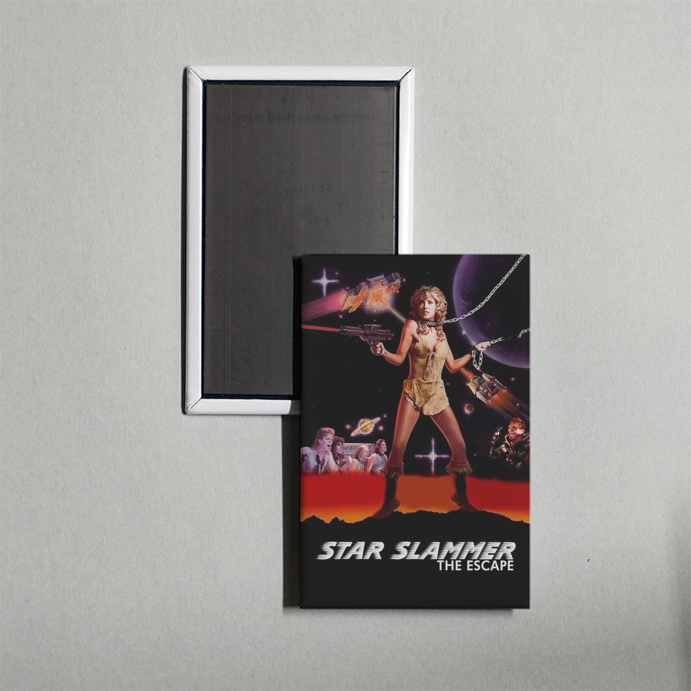 Star Slammer Mini Movie Fridge Magnet