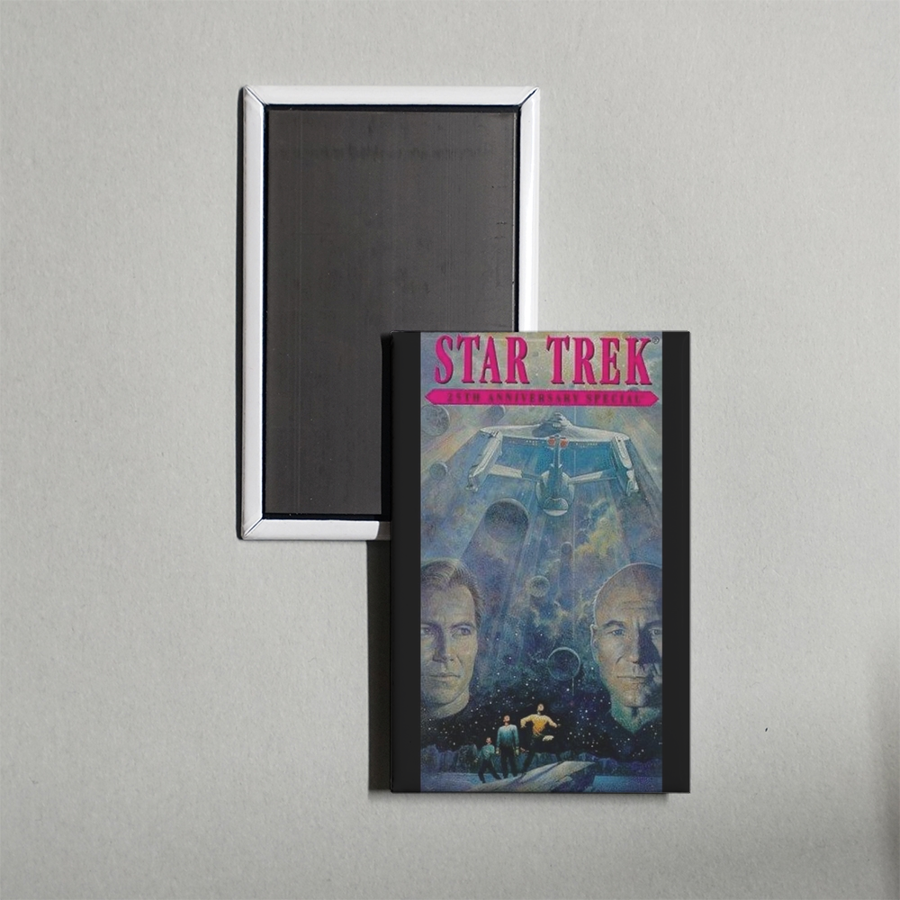 Star Trek 25th Anniversary Special Mini Movie Fridge Magnet