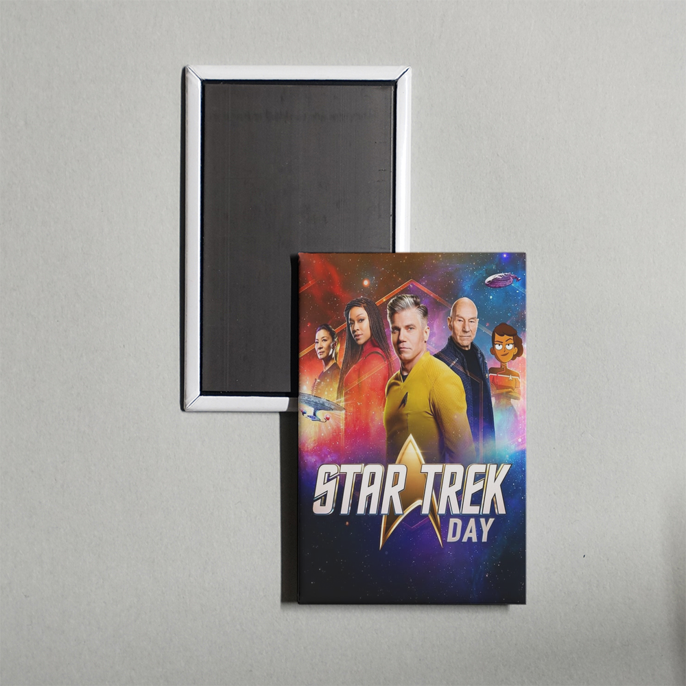 Star Trek Day TV Show Fridge Magnet